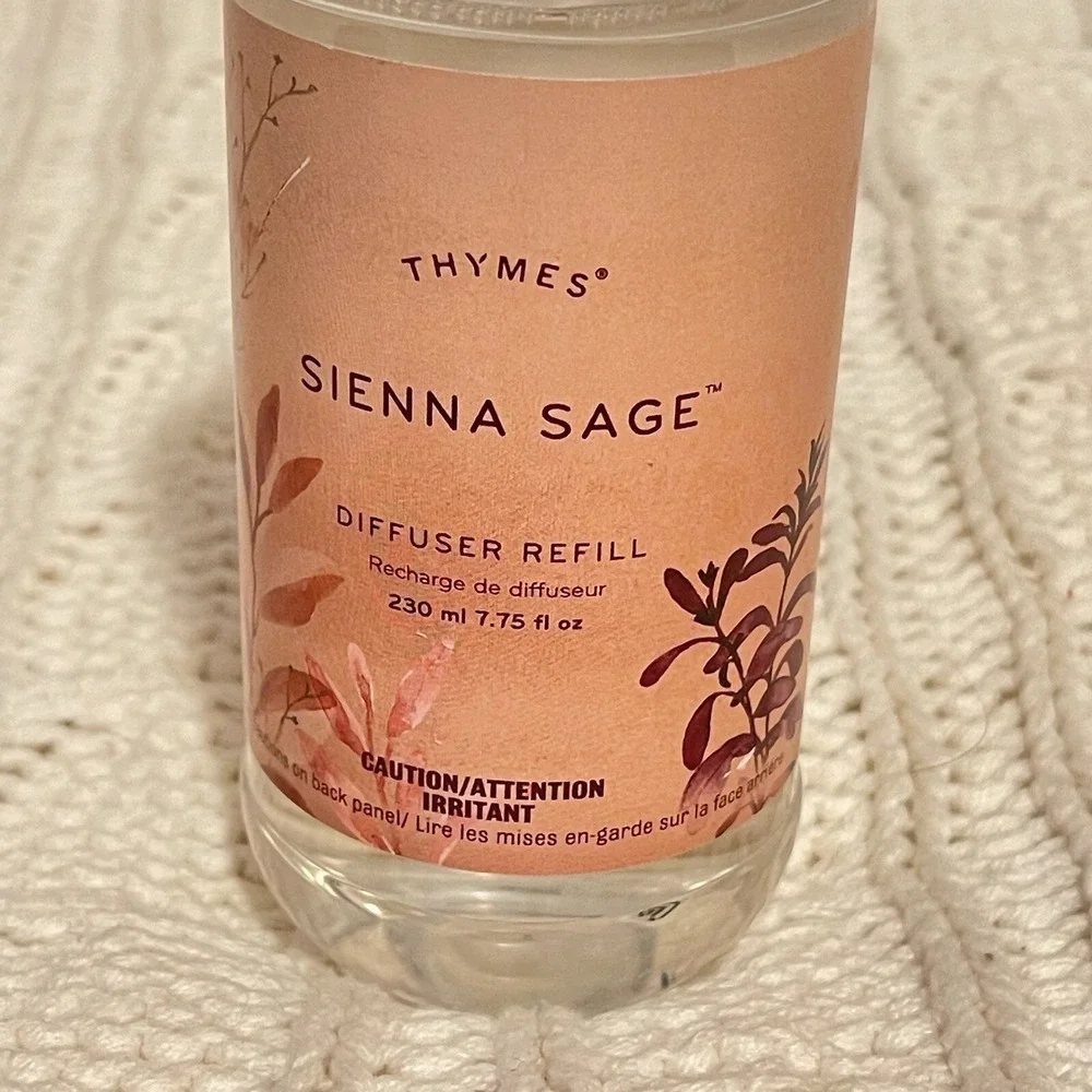 THYMES Sienna Sage Aromatic Diffuser Refill 7.75 Fl Oz‎ NEW